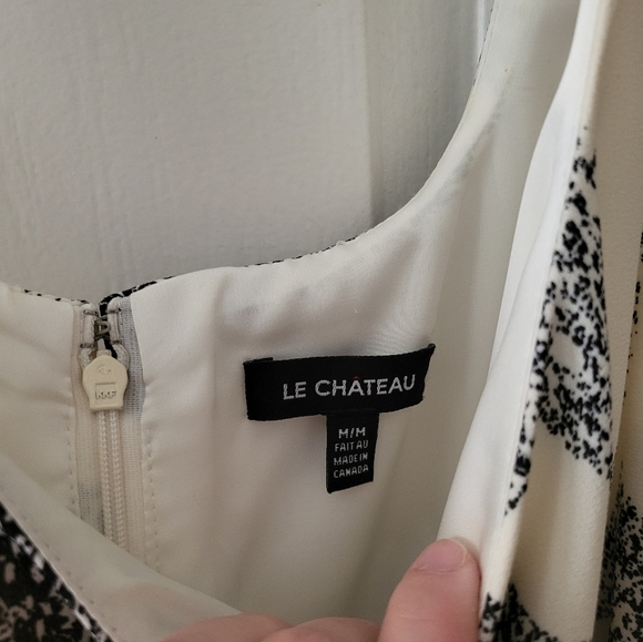 Le Chateau Chiffon Dress - Picture 6 of 7